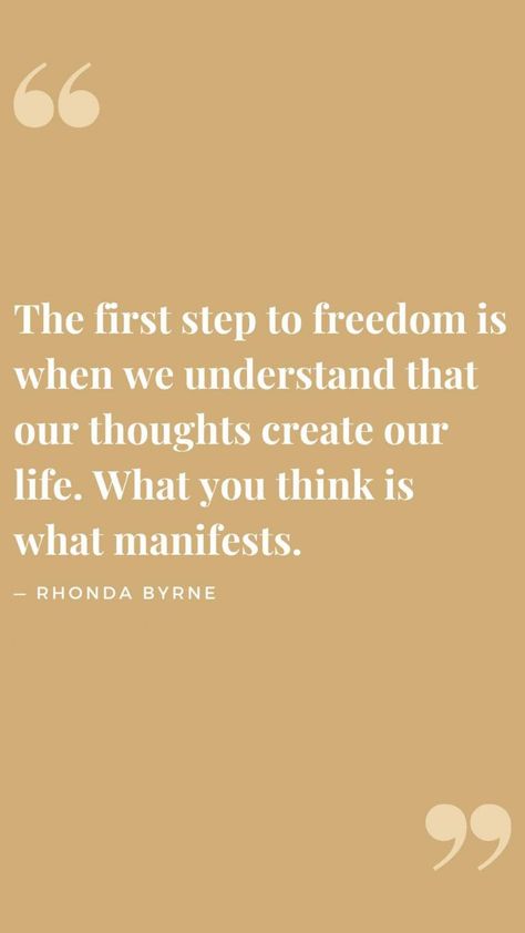 Rhonda Byrne Quotes, Rhonda Byrne, Manifest Abundance, The Secret Book, Manifestation Quotes, What You Think, Inner Peace, First Step, Our Life