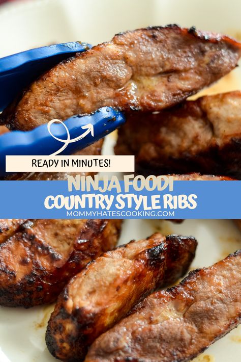 Air Fryer Country Style Ribs Bone In, Air Fry Boneless Pork Ribs, Air Fry Country Style Pork Ribs, Country Pork Ribs Air Fryer, Air Fryer Country Style Ribs Boneless, Air Fried Country Style Pork Ribs, Air Fry Pork Ribs, Country Ribs In Air Fryer, Air Fryer Country Ribs