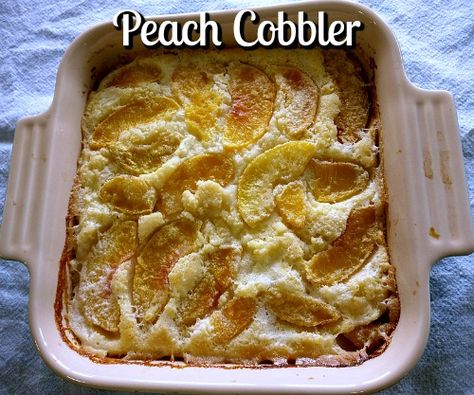 Mom's Easy Peach Cobbler Recipe Potatoes In Muffin Tin, Peanut Butter Ball Recipe, Oven Peach Cobbler, Apple Pie Fries, Pie Fries, Old Oven, Homemade Drop Biscuits, Snickers Fudge, Yeast Cinnamon Rolls