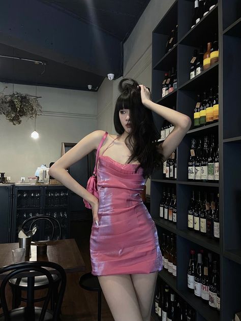 Get Ready, Pretty In Pink, Pink Dress, The Story, China, Bar, Pink