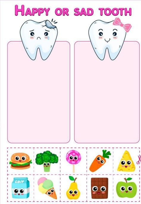 Hygiene Preschool Activities, Hygiene For Kids, Diy Sensory Toys, Hygiene Activities, Preschool Crafts Fall, Kids Worksheets Preschool, Esl Activities, Dental Kids, Learning English For Kids