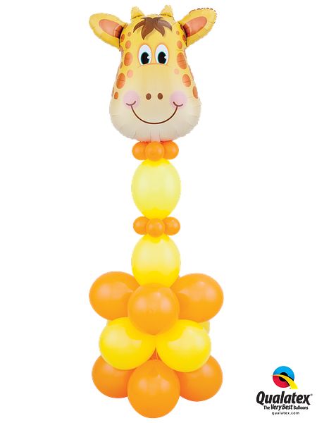 Giraffe Balloon, Giraffe Birthday Parties, Giraffe Party, Jungle Thema, Giraffe Birthday, Jungle Theme Birthday, Zoo Birthday, Baby Shower Giraffe, Safari Birthday Party