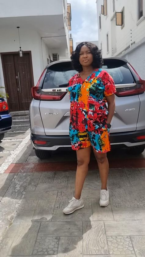 Ankara wears, short ankara up and down, latest ankara style Latest Ankara Style, Latest Ankara Styles, Latest Ankara, Ankara Style, African Attire, African Dress, Ankara, Short Dresses, How To Wear