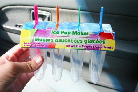 9 Dollar Store Car Organization Hacks | Decorating and Design Blog | HGTV Pantry Solutions, Car Organization Hacks, Ice Pop Maker, Seasonal Cleaning, Dollar Tree Organization, Car For Teens, Closet Hacks, Cereal Containers, Car Salesman