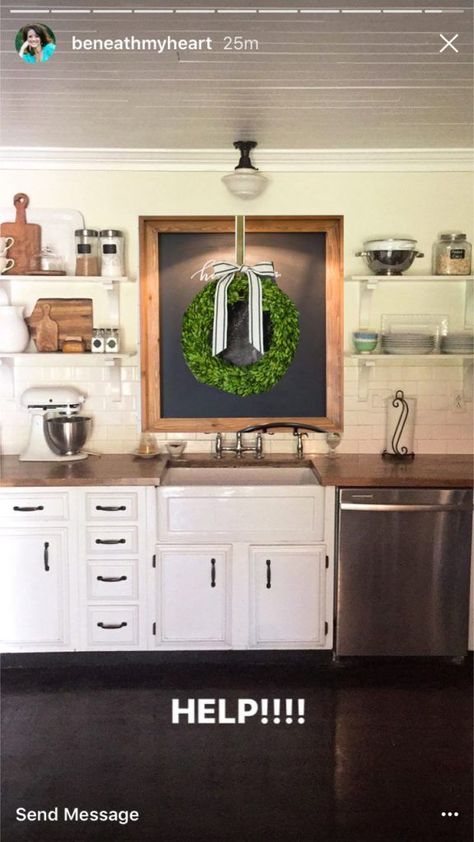 Decorating The Wall Above A Kitchen Sink With No Window Above Kitchen Sink Decor, Above Sink Decor, Kitchen Sink Wall Decor, Kitchen Sink No Window, Sink No Window, Kitchen Sink With No Window, Sink With No Window, Window Over Kitchen Sink, Kitchen Sink Wall