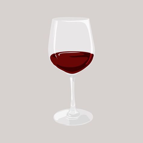 Red wine glass, drink illustration design psd | premium image by rawpixel.com / Sasi Red Wine Illustration, Glass Of Wine Illustration, Wine Illustration, Drink Illustration, Glass Drink, Glass Bar, Creative Studio, Cute Designs, Red Wine