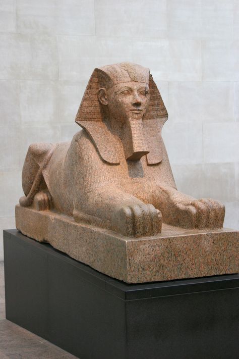 Sphynx Egypt, Sphinx Sculpture, Egypt Statue, Ancient Egypt Architecture, Sphinx Egypt, The Met Museum, Egypt Concept Art, Egyptian Tattoo Sleeve, Kemet Egypt