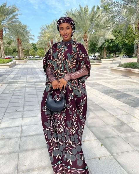 Kaftan Dress Ankara, Ankara Boubou, Maxi Dress Ankara, Vibe Outfits, African Maxi Dress Ankara, Nigerian Dress Styles, Turban Fashion, Ankara Dress Designs, Bubu Gown Styles