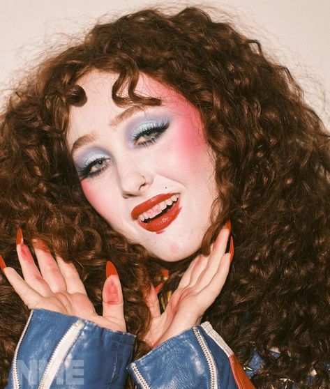 do y’all remember when chappell posted her 2023 rewind video on tiktok and this photoshoot popped up and we all collectively died for 3… | Instagram Ludovic De Saint Sernin, Pride Makeup, Chappell Roan, Make Up Inspo, Clown Makeup, Fall Winter 2024, Girls Dream, Winter 2024, Makeup Inspo