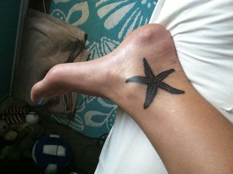 Starfish tattoo Seastar Tattoo, Starfish Tattoo, Tattoo Me, Tattoo Cover-up, Foot Tattoo, Cover Up Tattoos, Star Tattoos, Mother And Daughter, Picture Tattoos