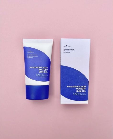 Combo Skin Care, Watery Sun Gel, Korean Sunscreen, Gel Sunscreen, Skincare Branding, Cosmetic Packaging Design, Body Hygiene, Skincare Packaging, Combo Skin