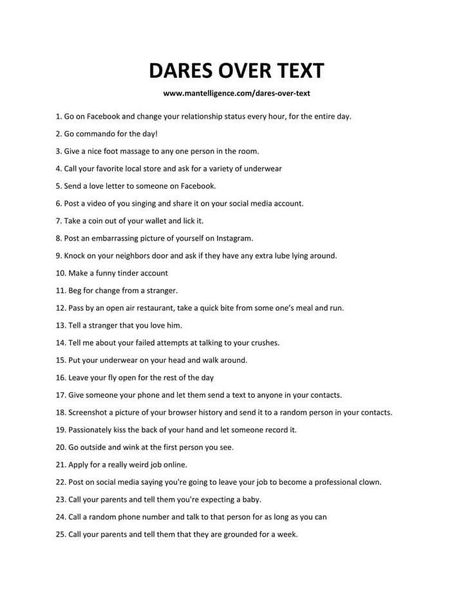 Dares For Friends Over Text, T Or D Over Text, Dares Over Text Guys, T Or D Questions Over Text, Dares For Guys, T Or D Questions, Dares Over Text, Games To Play Over Text, Party Challenges