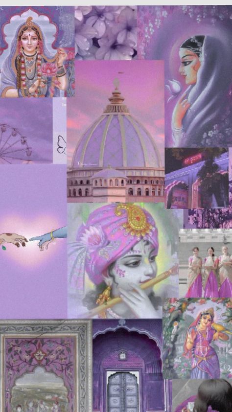 Krishna Core Aesthetic, Aesthetic Wallpaper Krishna, Aesthetic Krishna, Krishna Aesthetic, Wallpaper Krishna, God Illustration, Purple Aesthetic Wallpaper, Radhe Krishna Wallpapers, Radhe Shyam