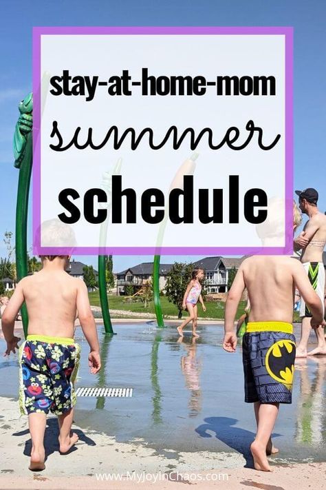 Easy Toddler Summer Activities, At Home Summer School Schedule, At Home Summer Camp Schedule, Summer Stay At Home Mom Schedule, Summer Kid Schedule, Summer With Kids At Home, Toddler Summer Schedule At Home, Summer Break Activities For Kids, Summer Kids Activities At Home