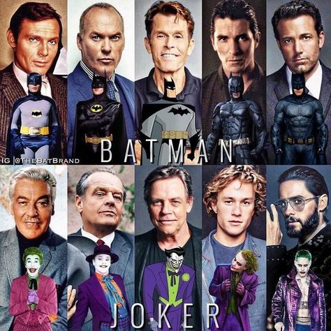 Which Batman/Joker? Batman Through The Years, Joker X Batman, All Batman, Batman X Joker, Batman And The Joker, 3 Jokers, Batman And Joker, All Batmans, Batman Vs Joker