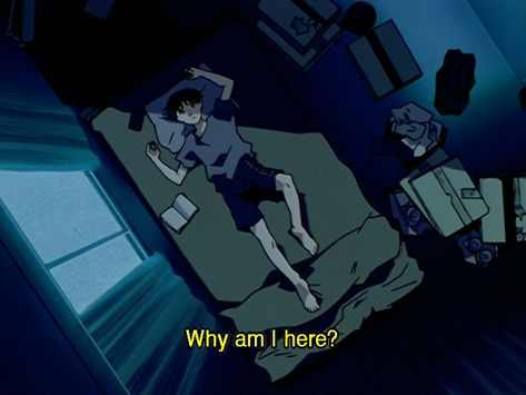 Old Anime, 90s Anime, Anime Quotes, Neon Genesis Evangelion, Anime Scenery, Studio Ghibli, Dark Aesthetic, Aesthetic Art, Aesthetic Anime