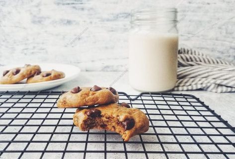 Chocolate Chip Banana Cookies, Cookies Small Batch, Sunbutter Cookies, Asian Chopped Salad, Sunflower Seed Butter, Banana Chocolate Chip Cookies, Small Batch Baking, Honey Barbecue, Pancake Toppings