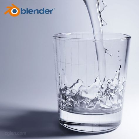 Fluid Simulation, Motion Design Video, Blender Tutorial, 3d Tutorial, Show Video, Blender 3d, Digital Art Tutorial, Motion Design, Shot Glass