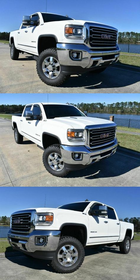 2015 GMC Sierra 2500 SLT lifted [well equipped] 2015 Gmc Sierra 2500 Hd, Lifted Trucks For Sale, Gmc 2500, Gmc Sierra 2500hd, Duramax Diesel, Receiver Hitch, Bed Liner, Sierra 2500, 5th Wheels