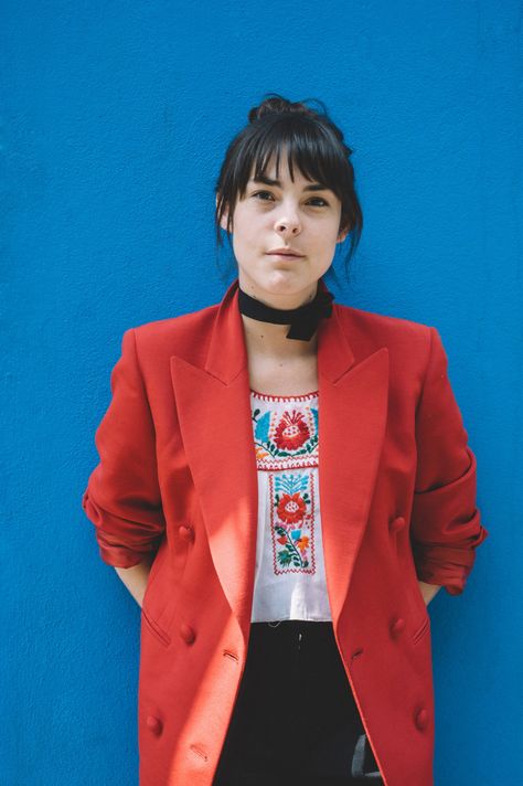 Colorful Style From the Streets of Mexico City: Ornella Cremasco Mexico Street Style, Mexico City Outfit, Mexico City Style, Mexico City Fashion, Mexico Fashion, City Outfit, Outfits For Mexico, Mexican Fashion, Mexico Style