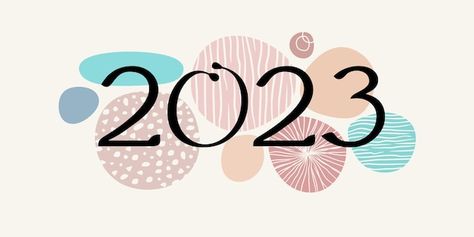 2023 Logo, Happy New Year Vector, Western Wallpaper Iphone, Happy New Year 2023, New Year 2023, Aesthetic Beauty, Anime Tattoos, Editorial Illustration, Power Point