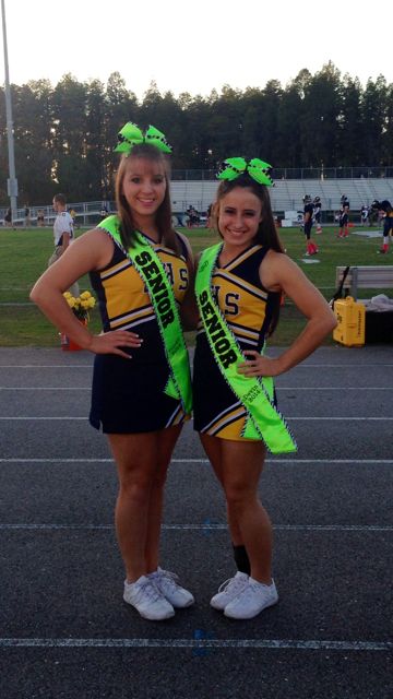 Using this idea for cheerleader of the week sashes. Cheer Sash, Sash Ideas, Senior Sash, College Cheer, Senior Night Gifts, Football Cheer, Cheer Stunts, Cheer Coaches, Cheer Squad