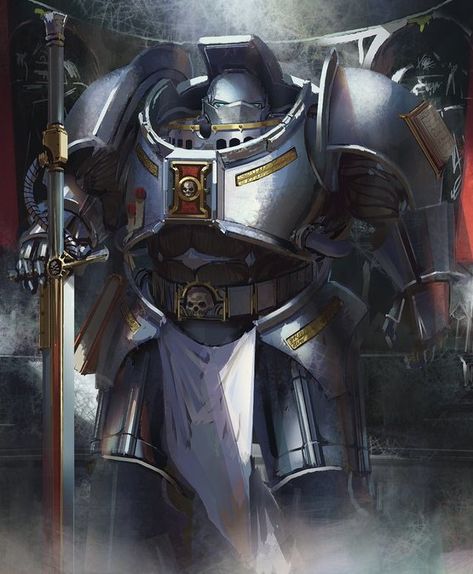 Gray Knights 40k, Grey Knights 40k Art, Deathwing 40k, Grey Knights 40k, Warhammer Armor, Warhammer 40k Grey Knights, 40k Grey Knights, Ordo Malleus, Knights 40k