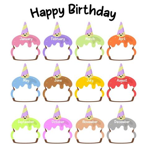 Celebrate special occasions with our customizable Happy Birthday chart. Perfect for classrooms, offices, or any festive space. Bring some birthday cheer to your environment today! #HappyBirthday #Celebrate #ChartParty #happybirthdaychart Happy Birthday Chart, Birthday Chart Classroom, Preschool Birthday, Birthday Board Classroom, Birthday Chart, Class Birthdays, Classroom Charts, All About Me Preschool, Happy Birthday Printable