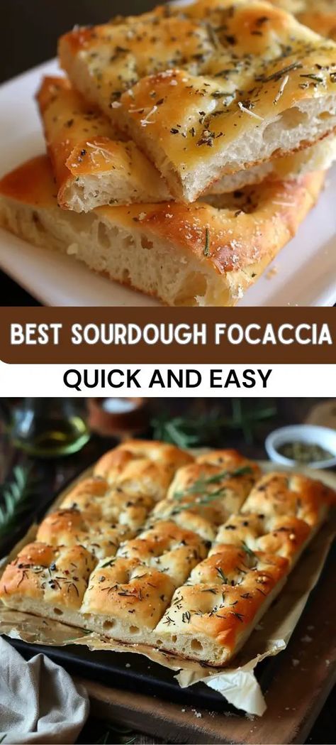 Simple Focaccia Bread Sourdough Focaccia Recipe, Easy Focaccia Bread Recipe, Foccacia Recipe, Sourdough Focaccia, Recipe Using Sourdough Starter, Foccacia Bread, Bread Toppings, Focaccia Bread Recipe, Sourdough Starter Discard Recipe