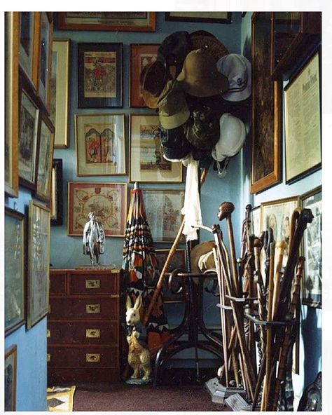 The late actor Kenneth Griffith’s house. Father of artist @huwgriffithstudio photo by Tobias Alexander Harvey English Interior, English Country Decor, English Decor, English Country Style, English Cottage Style, Boot Room, English Country House, English Style, English Cottage