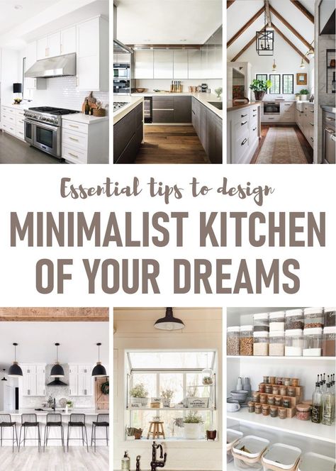 Living in a small city will force some of us to have a minimalist home. Then, there will be a minimalist kitchen too inside. Here are some minimalist kitchen designs to inspire you. #kitchendesigns #kitchendecorideas #minimalistkitchendesigns #minimalistdesigns Closed Kitchen Design, Minimalist Kitchen Cabinets, Be A Minimalist, Modern Minimalist Kitchen, Closed Kitchen, White Kitchen Backsplash, Country Kitchen Designs, Minimalist Inspiration, Minimalist Kitchen Design