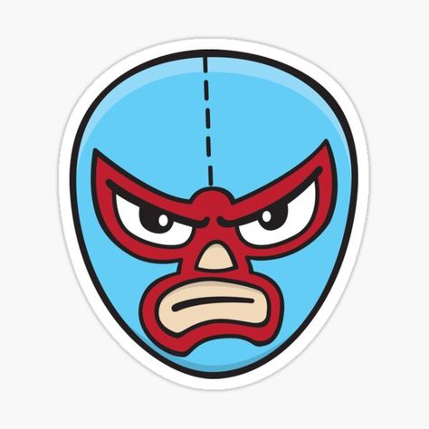 Nacho Libre Mask, Father's Day Drawing, Mask Sticker, Piñata Ideas, Mask Drawing, Stage Set Design, Graphic Design Lessons, Stage Set, Mexican Art