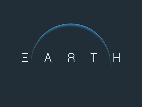 Experimenting with my symmetrical typeface.  _  http://marcuskelman.co.uk/experiments/symmetrical-typeface/ Future Logo, Earth Logo, Logos Vintage, Clever Logo Design, Planet Logo, Clever Logo, Logo Design Inspiration Branding, Minimal Logo Design, Earth Design