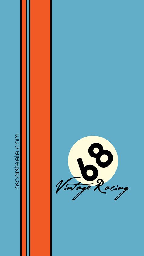 68' Vintage Racing iPhone IOS 6 Plus Wallpaper on Behance Ford Gt40 Wallpaper Iphone, Vintage Racing Logo, Retro Racing Poster, Motorcycle Graphics, Hifi Room, Wallpaper Iphone Vintage, Vintage Racing Poster, Graphic Overlay, Vaporwave Wallpaper