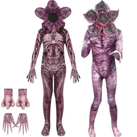 Kids Demogorgon Costume Unleash the Upside Down this Halloween with the thrilling Kids Demogorgon Costume! 🧟‍♂️ Become the iconic Stranger Things monster and terrorize your town in this officially licensed, high-quality costume. Featuring a detailed Demogorgon mask and jumpsuit, this outfit is perfect for any young Stranger Things fan. Ideal for Halloween parties, trick-or-treating, and cosplay events, this kids' Demogorgon costume is sure to make you the hit of the Upside Down. Don't let th... Demogorgon Costume, Stranger Things Monster, The Upside, Trick Or Treating, Halloween Parties, Upside Down, Don't Let, Stranger Things, Jumpsuit