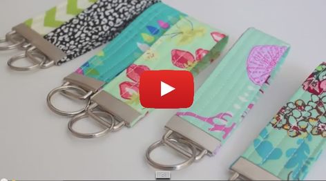 Key Fob Tutorial, Melanie Ham, Duct Tape Crafts, Quilling Earrings, Fabric Lanyard, Jewelry Tags, Machine Embroidery Applique, Machine Applique, Nursing Cover