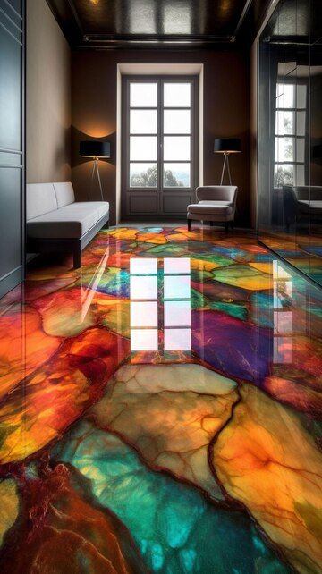 Epoxy Flooring Epoxy Floor 3d, Epoxy Floor Designs, Epoxy Resin Flooring, Resin Floor, Metallic Epoxy Floor, 3d Epoxy, Epoxy Floors, Floor Murals, Floor Designs