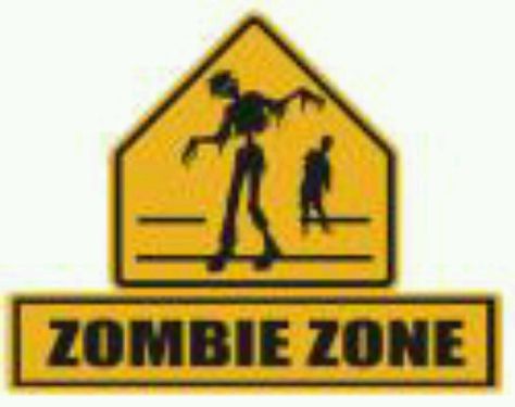 Zombie zone Zombie Zone, Zombie Mask, 1 Clipart, Zombie Attack, Zombie Party, Halloween Zombie, Exit Sign, Lawn Sign, Halloween 1