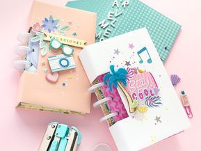 Create Notebook, Scrapbooking Mini Album, Mini Album Scrap, Mini Art Journal, Baby Mini Album, Mini Albums Scrap, Scrap Album, Album Scrapbooking, Mini Scrapbook