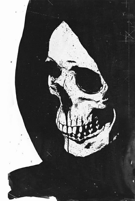 Creepy skull Aleister Crowley, Art Noir, Skeleton Art, 다크 판타지, Skull Wallpaper, Art Et Illustration, A Skull, Sleeve Tattoo, Skull And Bones