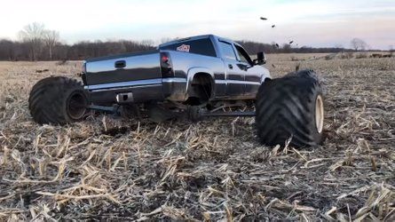 Watch Chevy Silverado With Giant Wheel Spacers Get Ruined Whistlin Diesel, Chevy Silverado Hd, Giant Wheel, Silverado Hd, Upcoming Cars, Mazda 6, Diesel Trucks, Visual Representation, Chevy Silverado