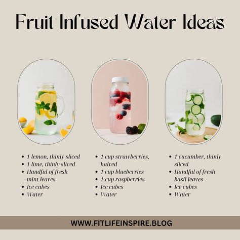 FRUIT INFUSED WATER#water#hydration#fruitinfused#weightloss#weightlossjourney Infuse Water Recipes, Hint Water Recipe, Best Infused Water Recipes, Girlfriends Brunch, Fruit Waters, Fruit Water Recipes, Blueberry Water, Hint Water, Infused Recipes