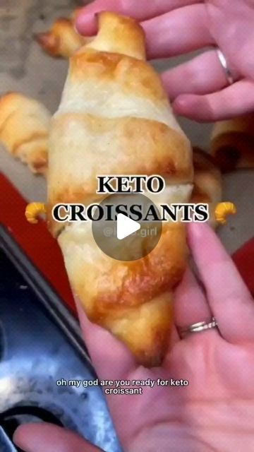 Keto Croissants, Keto Breads, Code Red, Recetas Keto, Keto Diet Food List, Keto Challenge, Keto Foods, Keto Cooking, Keto Recipes Dinner