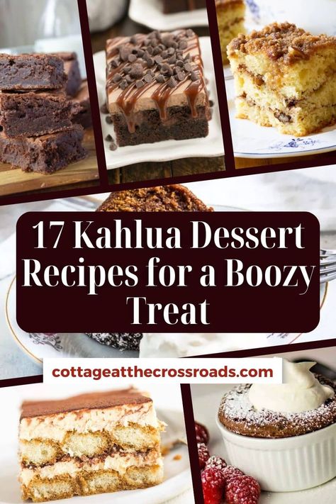 Kahlua Recipes Desserts, Kahlua Dessert Recipes, Kahlua Desserts, Kaluah Recipes, Kahlua Fudge, Kahlua Cheesecake, Kahlua Recipes, Kahlua Cake, Sour Cream Coffee Cake