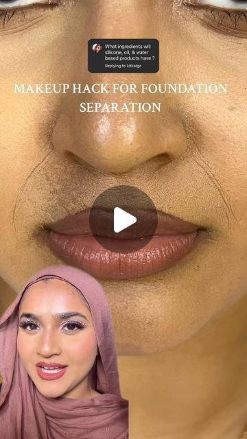 Aysha Begum on Instagram: "Foundation separation how to stop it and what to look out for talk though in depth tutorial
_
#foundationhack #foundationseperating #cakeyfoundation" Cakey Makeup, Foundation Tips, Stop It, In Depth, Nars Cosmetics, Nars, Makeup Tips, A Girl, To Look