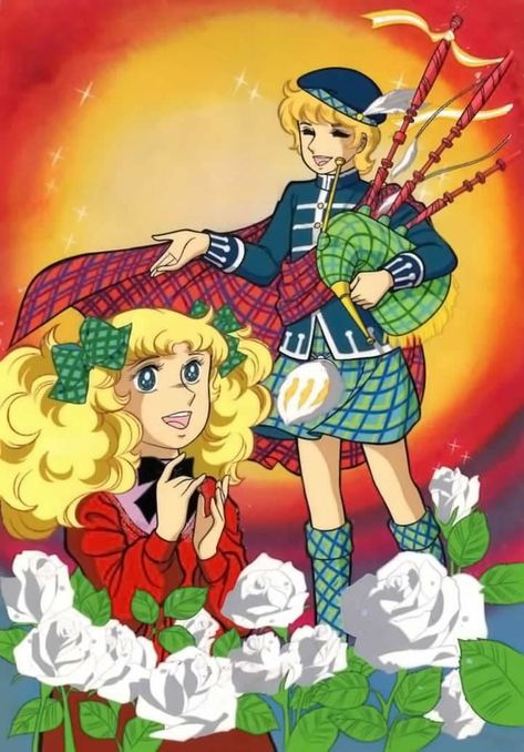 Candy Candy Anime, Candy Anthony, Riyoko Ikeda, Black Background Painting, Candy Drawing, Candy Images, Candy Pictures, Dulce Candy, Shojo Anime