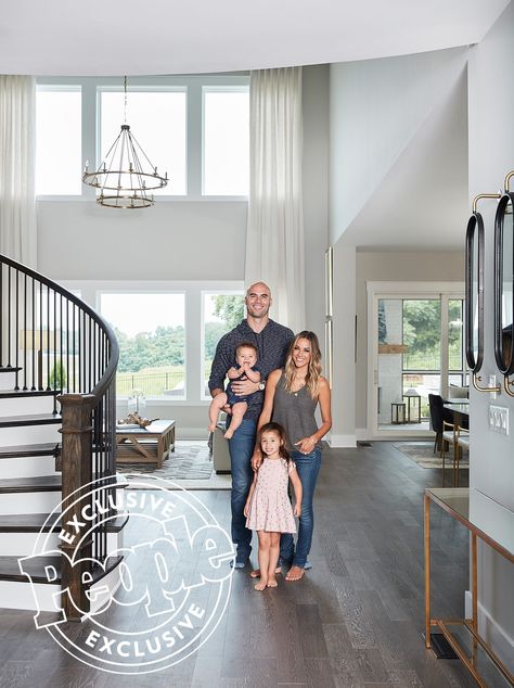 Nashville Interior Design, Jana Kramer Hair, Toll Brothers Homes Interior Design, Organic Farmhouse Style, Mike Caussin, Inside Celebrity Homes, Celebrity Interior Design, Modern Organic Home, Home Photo Shoots