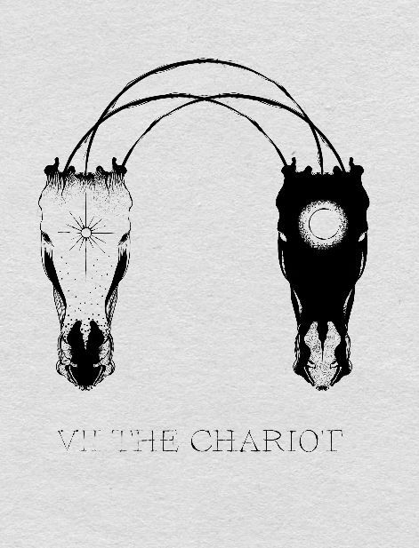 The Chariot Tarot Card, Chariot Tarot Card, Chariot Tarot, The Chariot Tarot, Tarot Card Tattoo, Tarot Tattoo, New Tattoo Designs, Daily Tarot, Card Tattoo