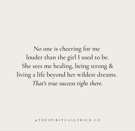 She Grew Up Quotes, She’s A Vibe Quotes, Healing Is A Process Quotes, Cheering For You Quotes, Cheering You On Quotes, She Is Healing Quotes, Be The Woman You Needed As A Girl, All You Got Is Yourself Quotes, Quotes About Showing Up For Yourself