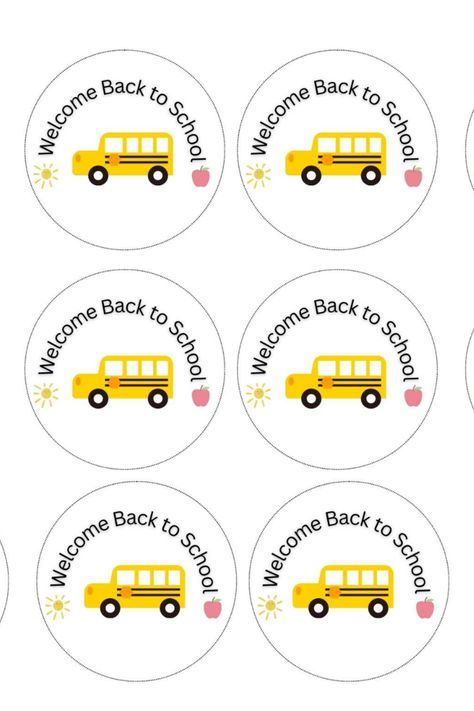 Show your school bus driver some love this year with this fun back to school tag. Perfect for the classroom teacher, bus driver or students. Rock the first week back to school. Back To School Giveaway Ideas, Welcome Back To School Gifts, Back To School Giveaway, Welcome Back To School Giveaways, Welcome Back To School Gifts For Kids, Welcome Back To School Activities, Welcome Cards For Students First Day School Ideas, Welcome Back To School Cards, Free Printable Bus Driver Appreciation Tags